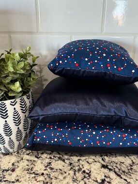 PURSE PILLOWS-SET OF 3-VARIOUS SIZES